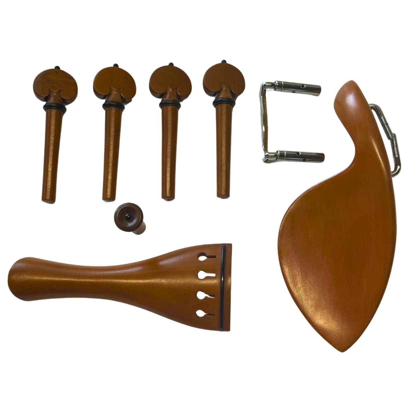 Buchsbaum-Set Violine 4/4, indischer Buchsbaum 1. Qualität (Heart black)