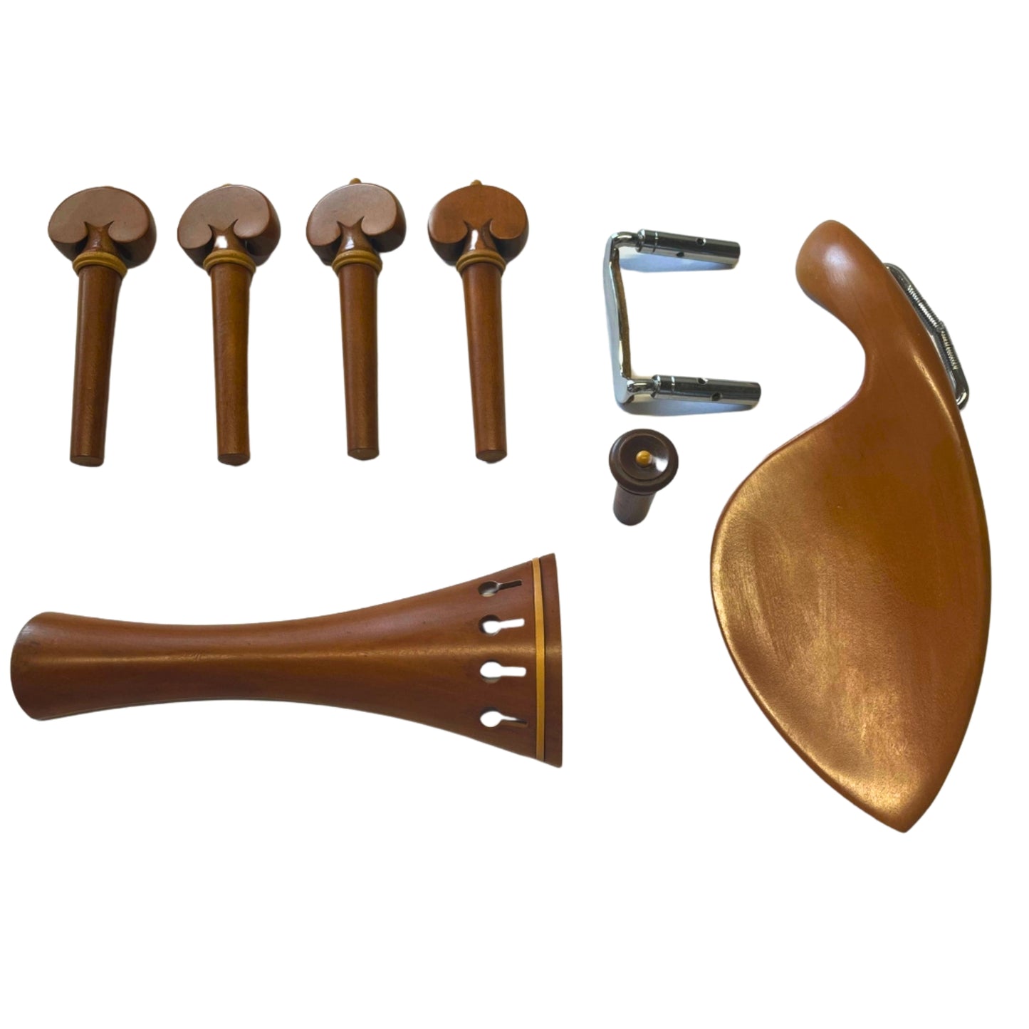 Buchsbaum-Set Violine 4/4, indischer Buchsbaum 1. Qualität (Heart french white)