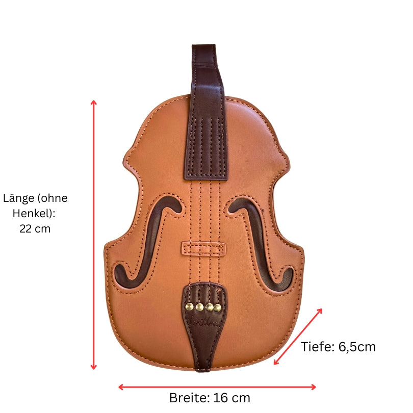 Handtasche Rucksack Violine 2 Farben
