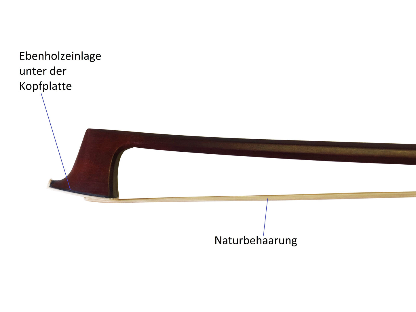 Violabogen Bratschenbogen Brasilholz