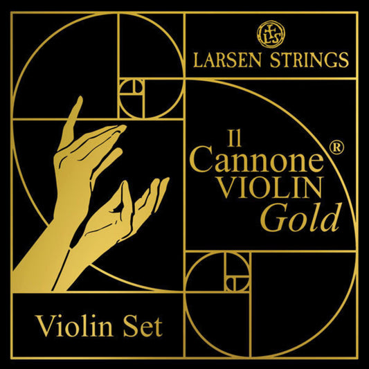 Satz Saiten Violine LARSEN Il Cannone GOLD