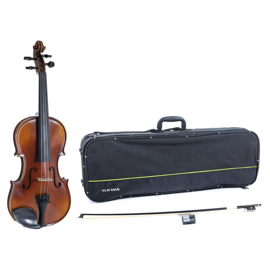 Violinset GEWA Allegro, europäisches Holz, Larsen Saiten, Milo Stamm Steg