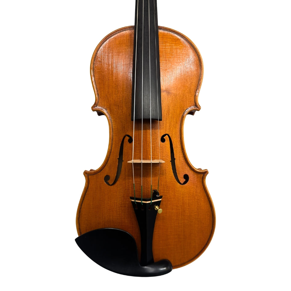 Violine aus rumänischer Meisterwerkstatt, Vogelaugen-Ahorn