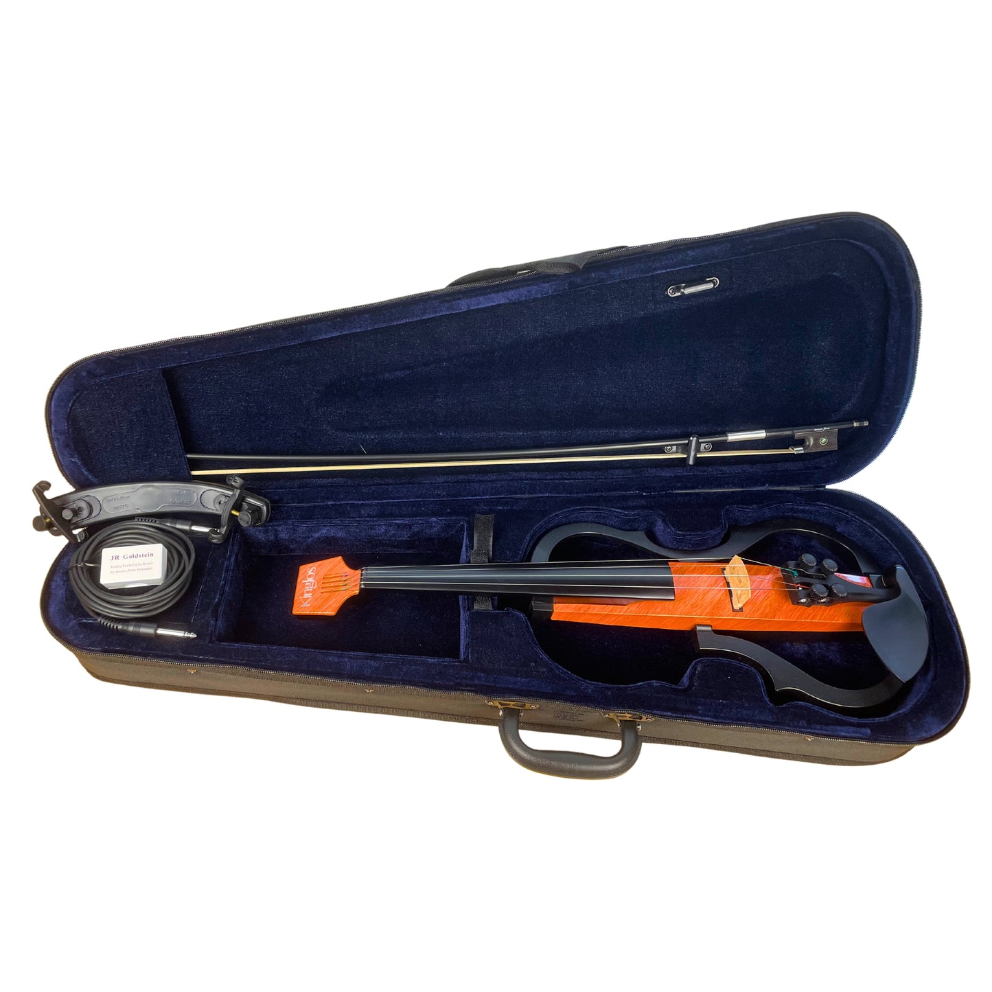 TOP Set E-Geige, elektrische Violine "StageMaster", 2 Farben