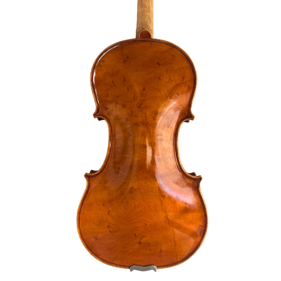 Violine aus rumänischer Meisterwerkstatt, Vogelaugen-Ahorn