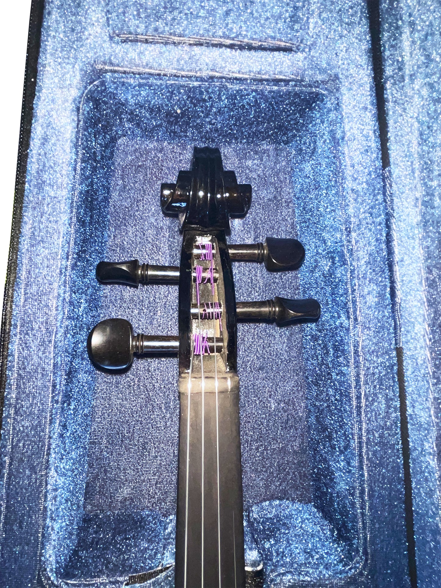 E-Geige elektrische Violine, Farbe schwarz oder weiss