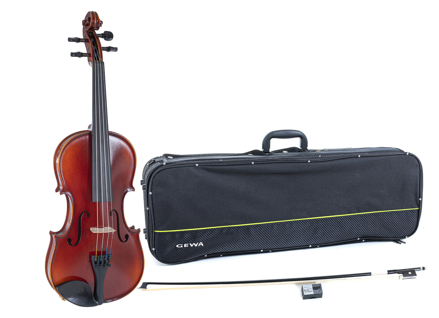 Violinset GEWA Ideale, feines europäisches Holz, Larsen Saiten, Milo Stamm Steg