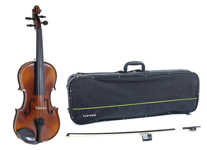 Violinset GEWA Allegro, europäisches Holz, Larsen Saiten, Milo Stamm Steg
