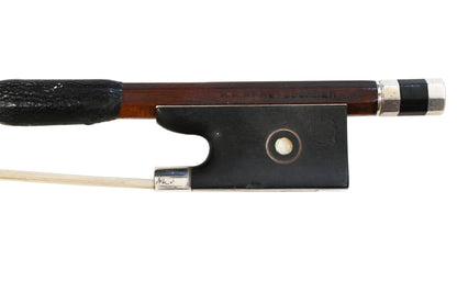 Violinbogen, originaler Silberbogen HR Pfretzschner um 1900-1910