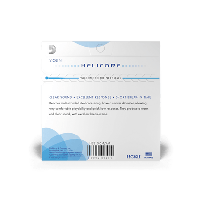 Satz Violinsaiten D'Addario Helicore 4/4