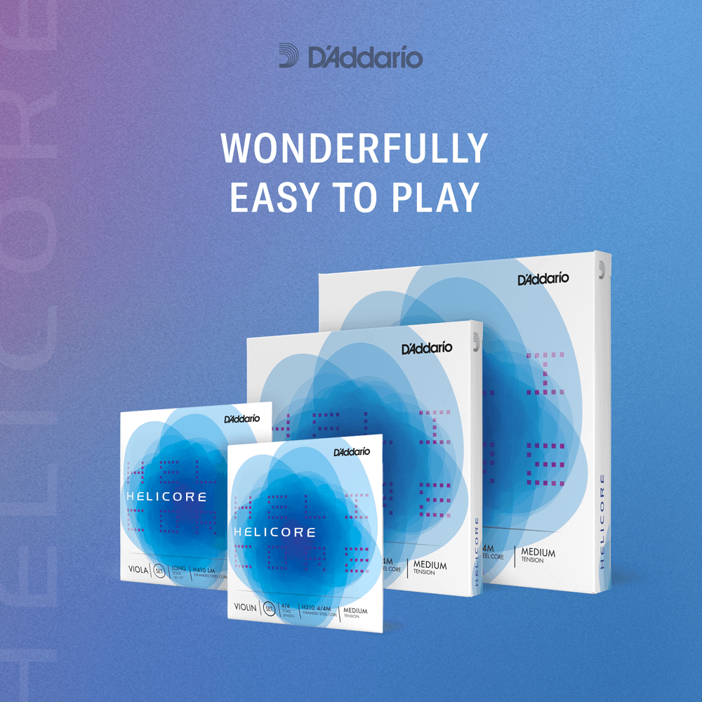 Satz Violinsaiten D'Addario Helicore 4/4