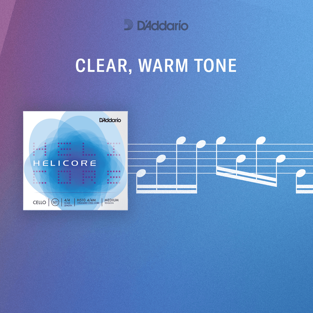 Satz Violinsaiten D'Addario Helicore 4/4