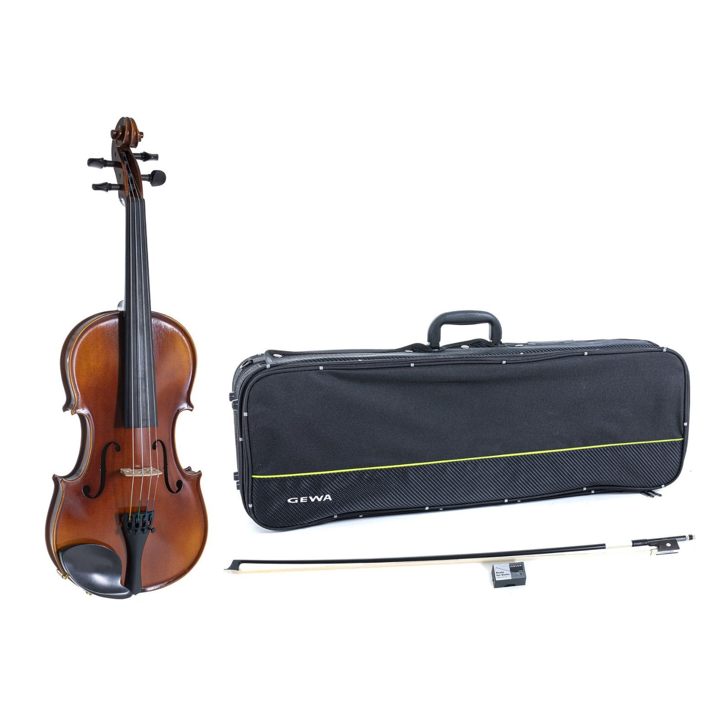 Violinset GEWA Allegro, europäisches Holz, Larsen Saiten, Milo Stamm Steg