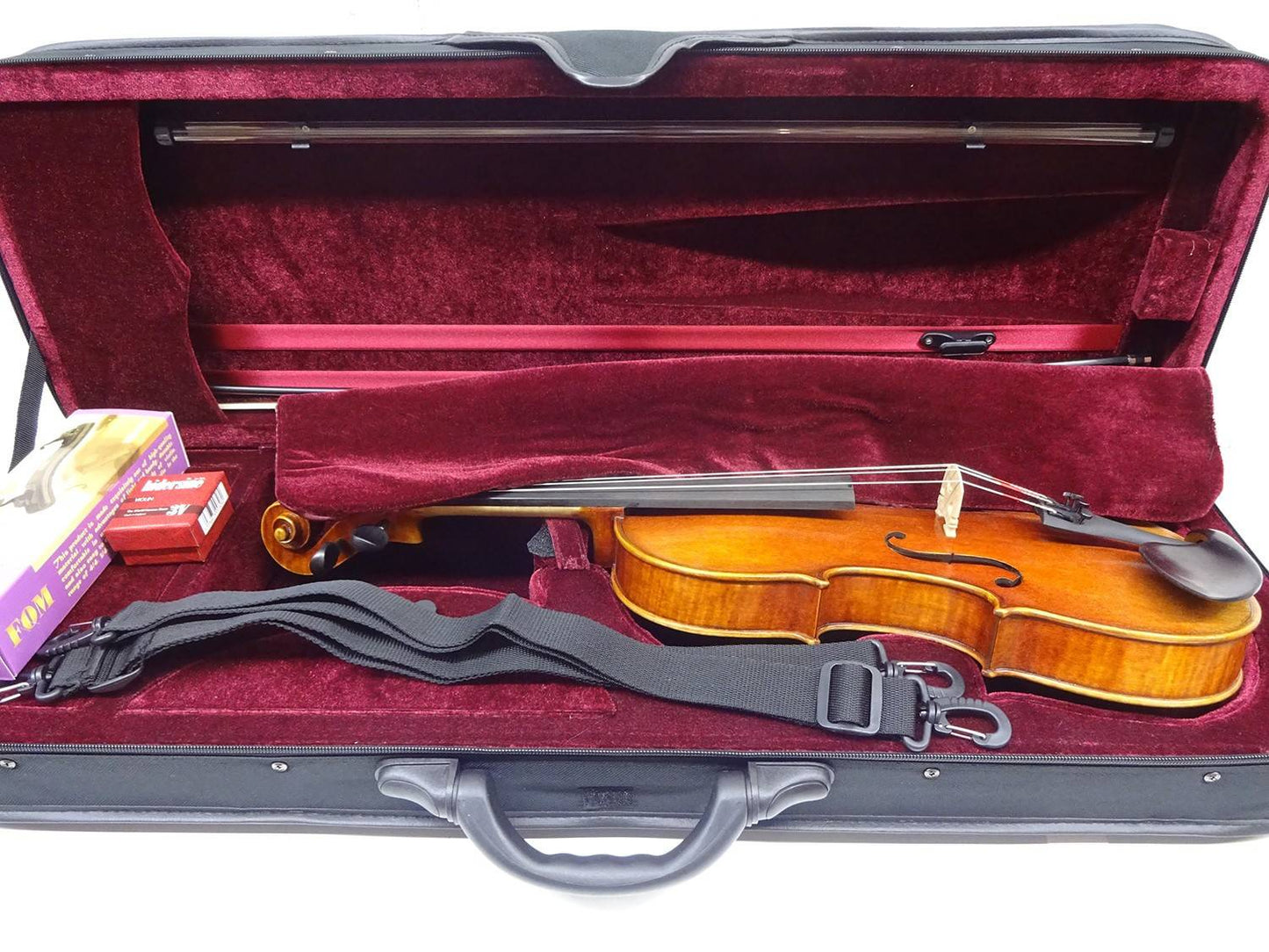 Top Violin-Set Geigen-Set "Advanced" 4/4