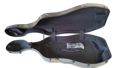 Cellokoffer "Antonio Carbon" Composit sehr robust 4 kg