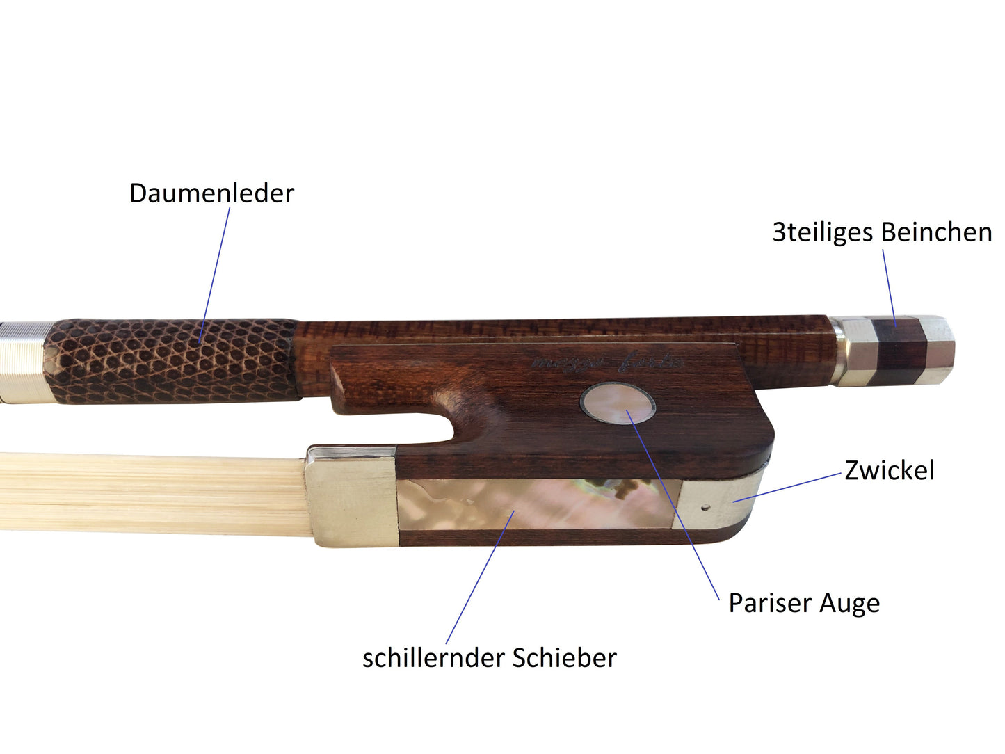 Violabogen Bratschenbogen Carbon mezzo-forte "OrchestraStar"